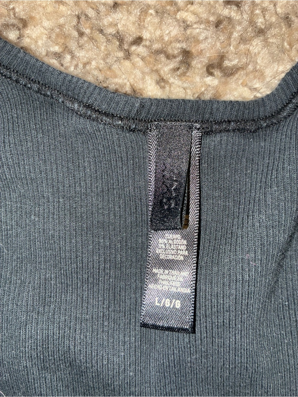 Black Skims Tank Top - Picture 2 of 2